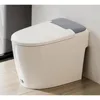 Non-electric One Piece Elongated Bidet Toilet for Bathroom, Built-in Air Pressure-Assisted System for Power Flush,Footkick Flush 1