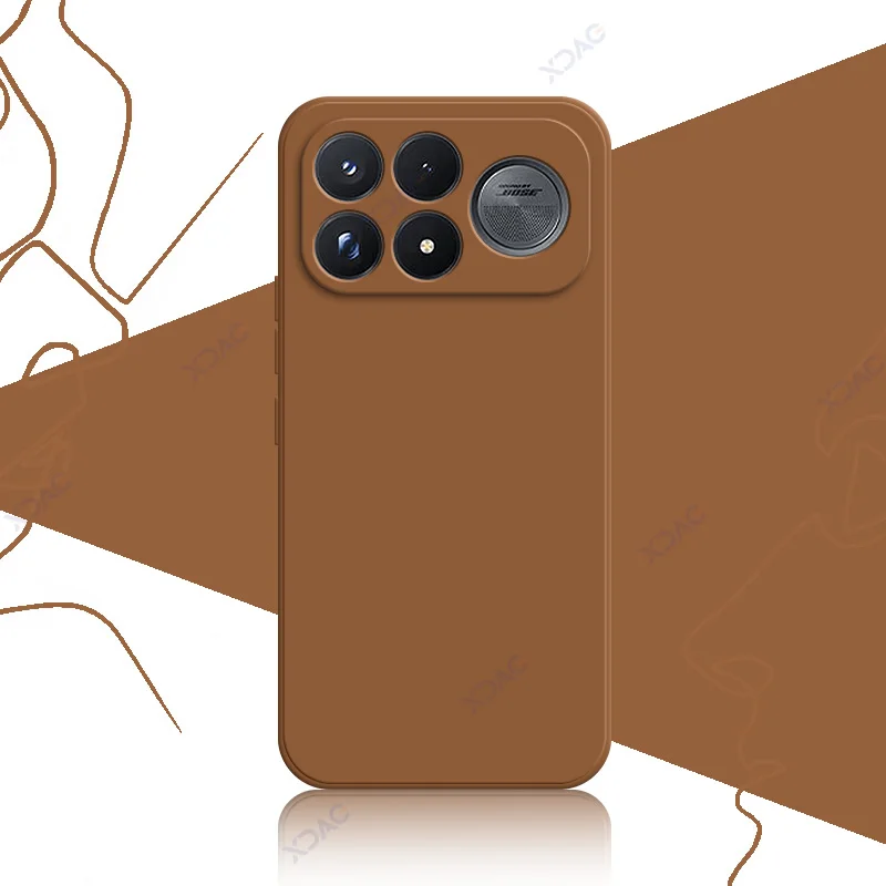 Enhanced Silicone Phone Case with Upgraded Camera Protection and Soft Anti-Scratch Microfiber Lining