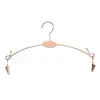 Metal Plated Inner Hanger with Clips, Bra Clips, Socks, Panty Racks, Home Drying Clothes, Display Hangers for Store 6