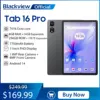 Blackview Tab 16 Pro Tablet PC 11'' FHD+ Display T616 Octa Core 24GB(8+16) RAM 256GB ROM 7700mAh 4G Tablets Android 14 1