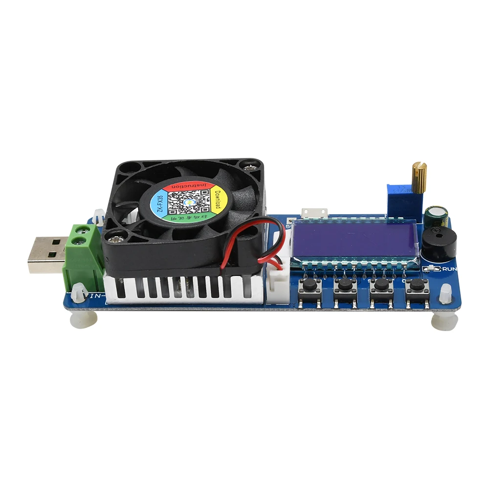 Battery Tester FX35 5A 35W USB Electronic Load Battery Capacity Tester