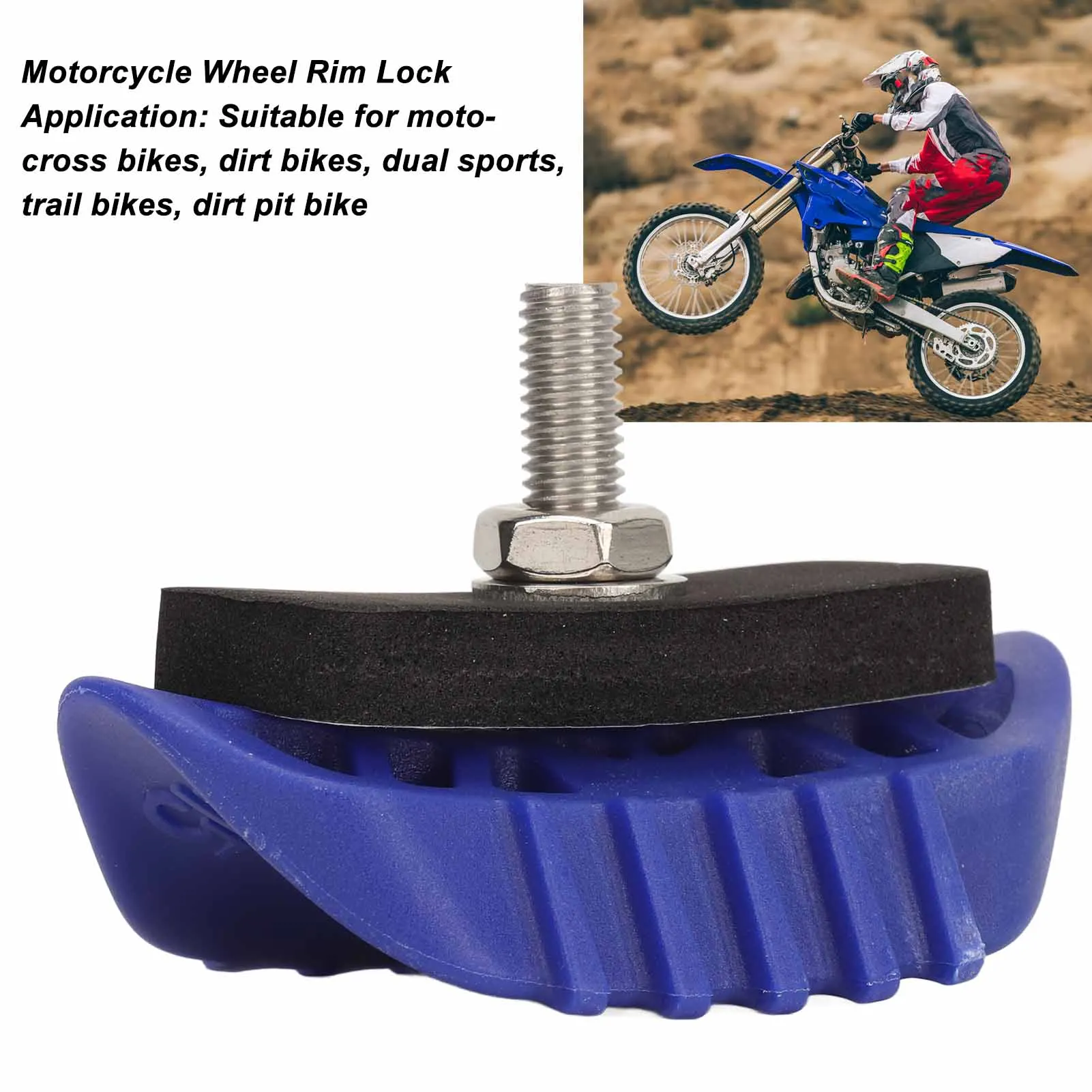 Motorcycle Wheel Rim 2.15in Anti Slip Inner Reliable Versatile Enhanced Safety for Motocross Bike