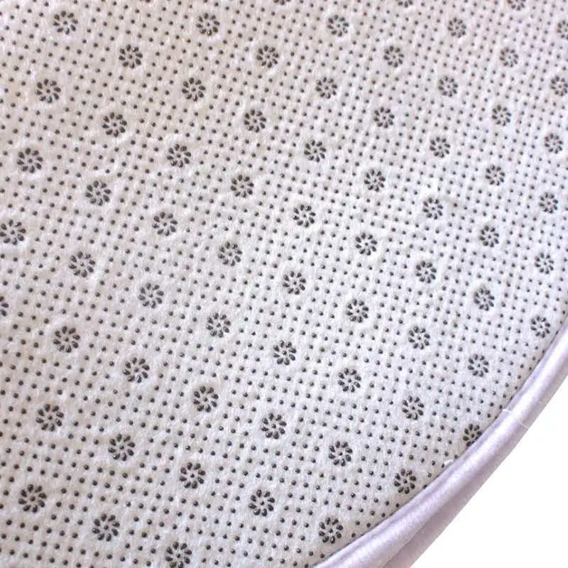 Mat Circle Carpet Anti-Slip Round Area Rug Large for Home Living Room Bedroom Decor Chair Drum Rug Chair Doormat floor mat shaggy rugs