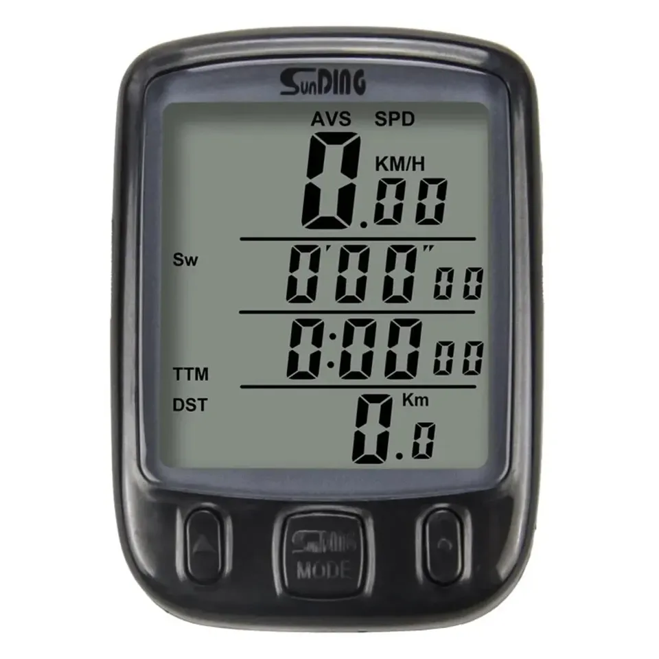 563A Bicycle Computer Wire Control Speedometer Cycle Digital Odometer With LCD Waterproof Display Screen Bike Accessories
