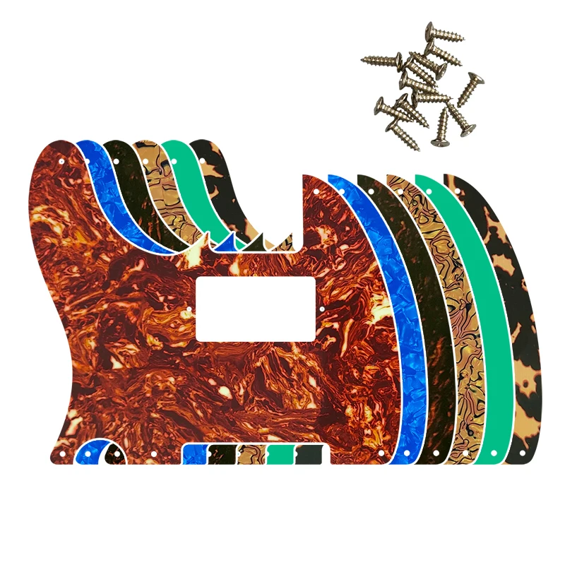

Xinyue Guitar Parts For US Standard 5 Screw Holes 52 Year Tele Telecaster With PAF Humbucker Guitar Pickguard Scratch Plate