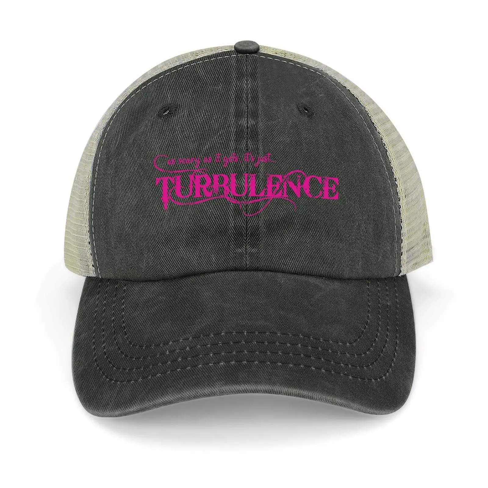 

Turbulence (As Scary As It Gets, Its Just) Pink Cowboy Hat Dropshipping hard hat New In The Hat Boy Women's