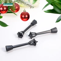 6/12pcs Miniature Street Lights Plastic Model Railway Train Lamp for Doll House Micro Landscape Diy Fairy Garden Christmas Decor 4