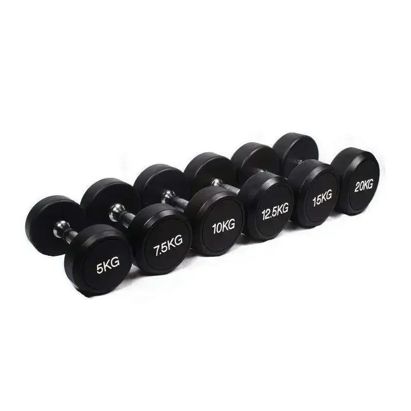 Dumbbell Home Training GYM CLUB Adults Fitness Factory Simple Workout Round Adjustable Steel Iron