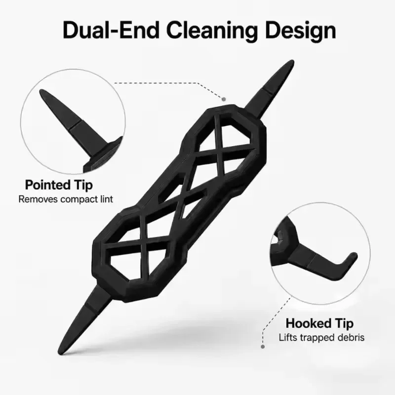 Precision 3D Printed Charging Port Cleaner – Compact Electronic Cleaning Tool