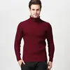 Turtleneck Pullovers Sweaters Men 2020 Autumn Winter Solid Color Long Sleeve Knitting Sweater Thickening Men's Bottoming Shirt 6