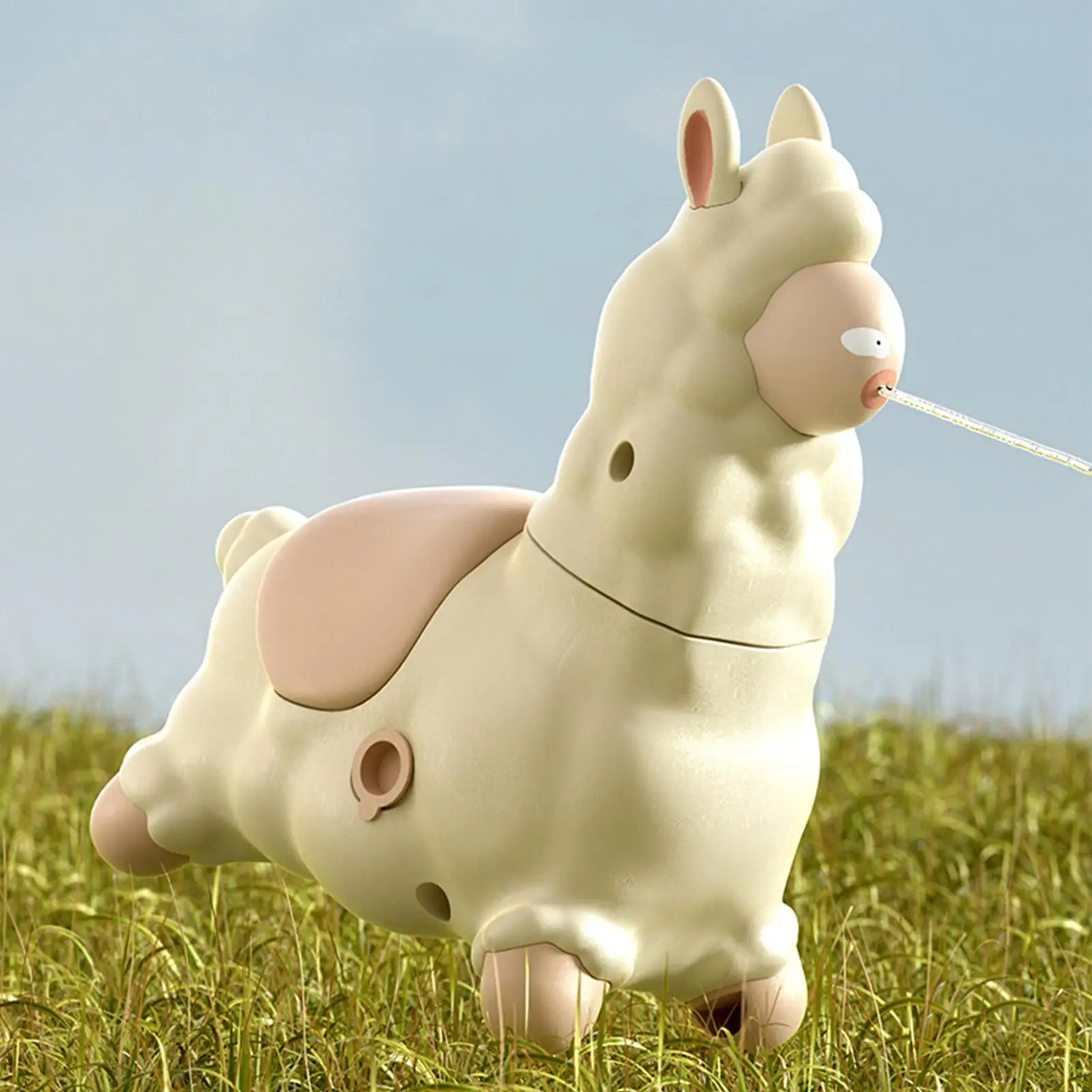 물 스프레이 귀여운 알파카 스프레이 물 장난감 크리 에이 티브 알파카 스프레이 물총 장난감 물 놀이 여름 수영장 장난감 물총 장난감