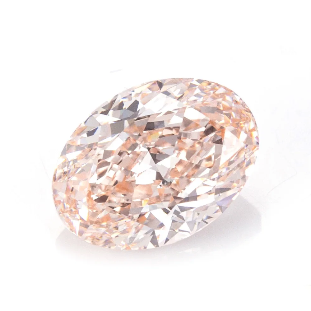 mexibaoshi ellipsoid pink Lab-grown Diamond IGI certification Colored diamond Laboratory man-made Egg shape Cultivate diamond