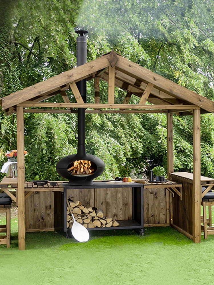 Courtyard Roasting Stove Outdoor Fireplace Garden Outdoor for