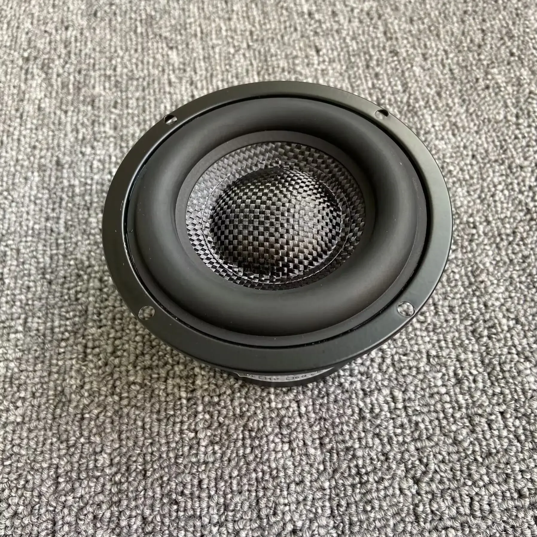 1Pairs GHXAMP 3.5 Inch Subwoofer Hifi Speaker Unit Fiberglass Woven Basin Low-frequency Strong and Authentic 3