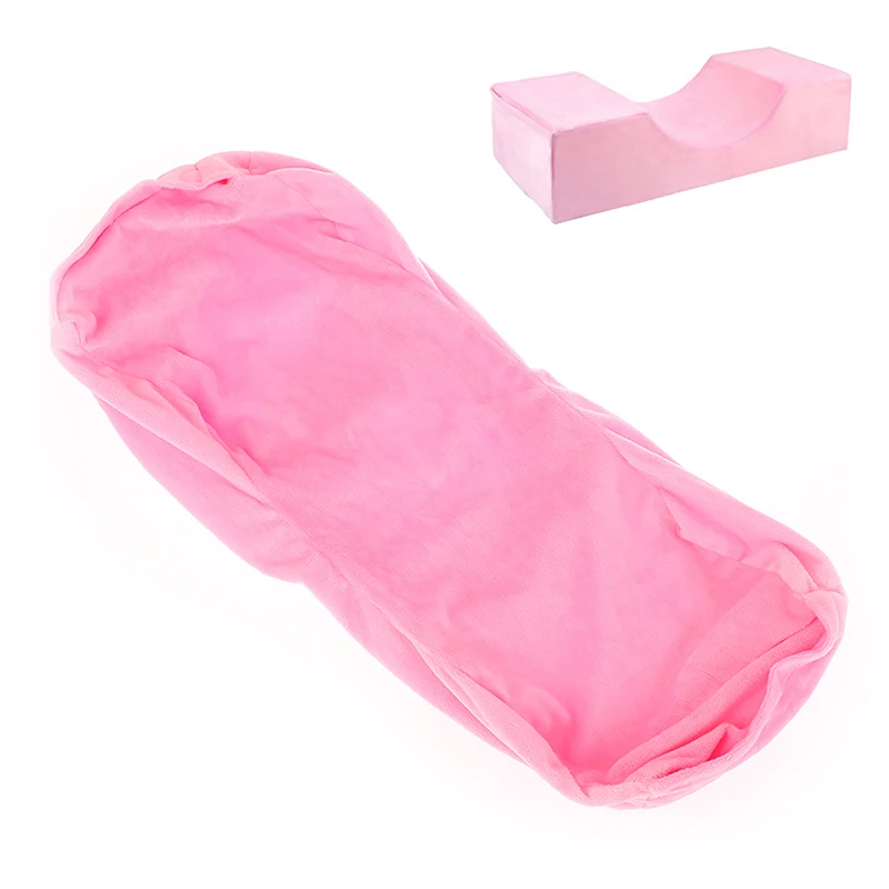 Multicolored Flannel Eyelash Extension Pillow Cover