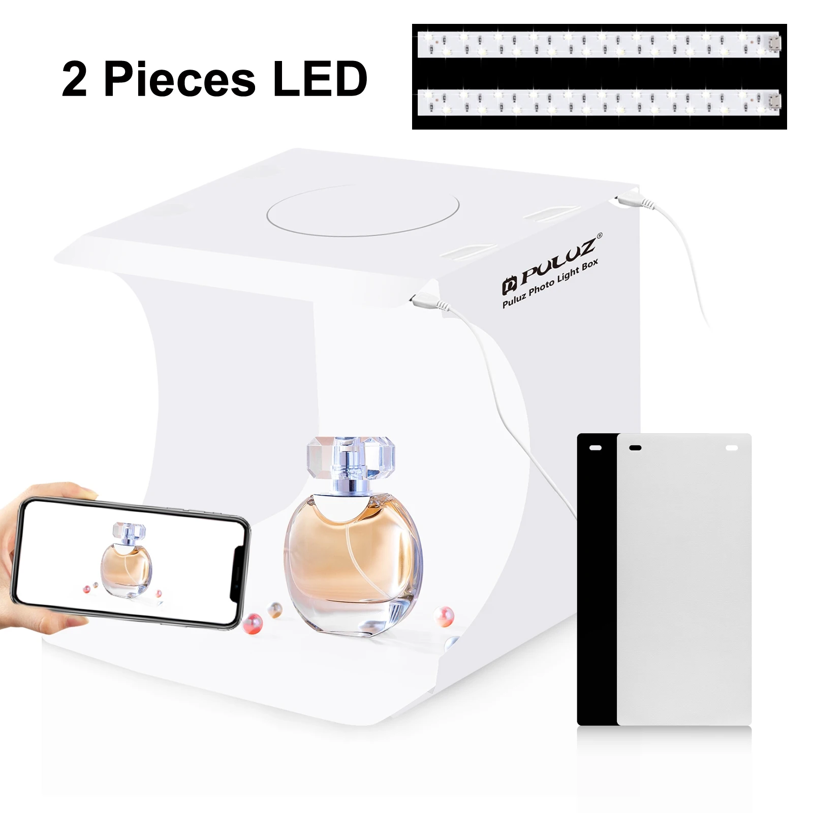2 LED 1100LM Box