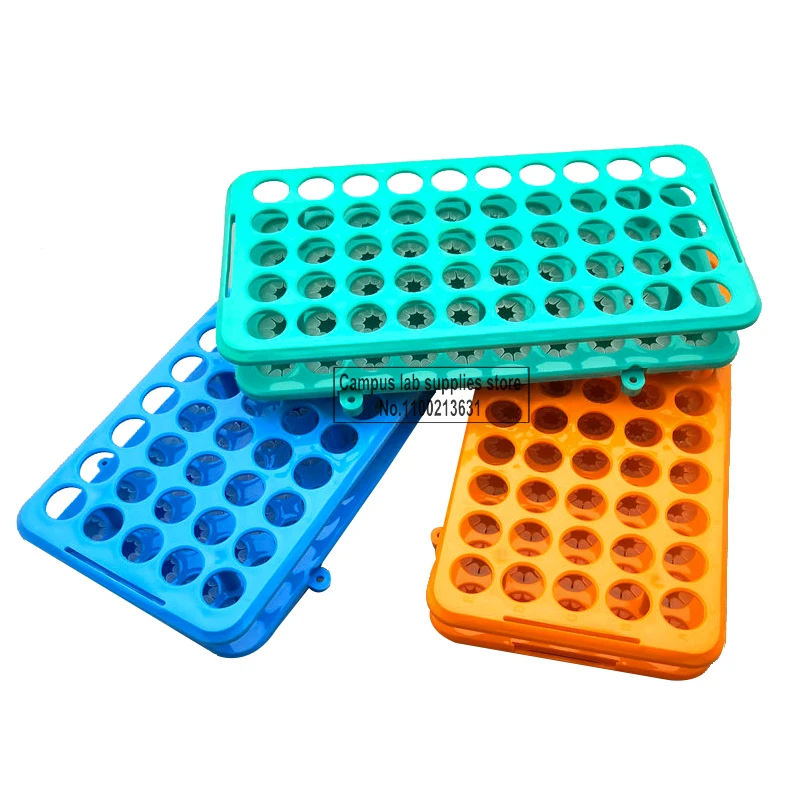 

1pcs Lab Plastic 5-15ml Centrifuge Tube Rack Multi Function Test Tube Rack 18mmx50 Hole Test Tube Rack