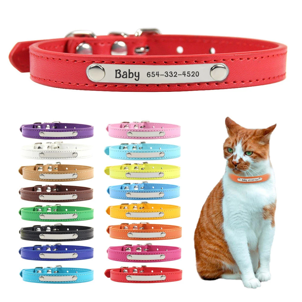 Cat Neck Belt With Name vlr.eng.br