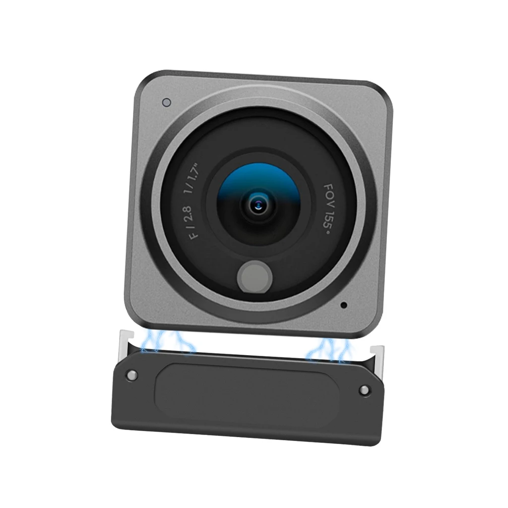 Für Osmo 360 Osmo Action 5pro 4 3 2 Kamera Magnetische Basis Schnellwechselplatte Schnellschalter 1/4 Schraube Stativadapter Befestigungshalterung – Detail 3