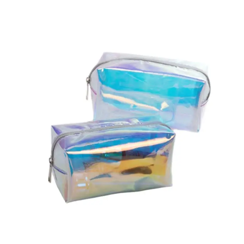 Holographic Makeup Bag Cosmetic Travel Bag Toiletry Organizer Purse For Women 2023 New Colorful Organizer Pouch Travel Fashion 6