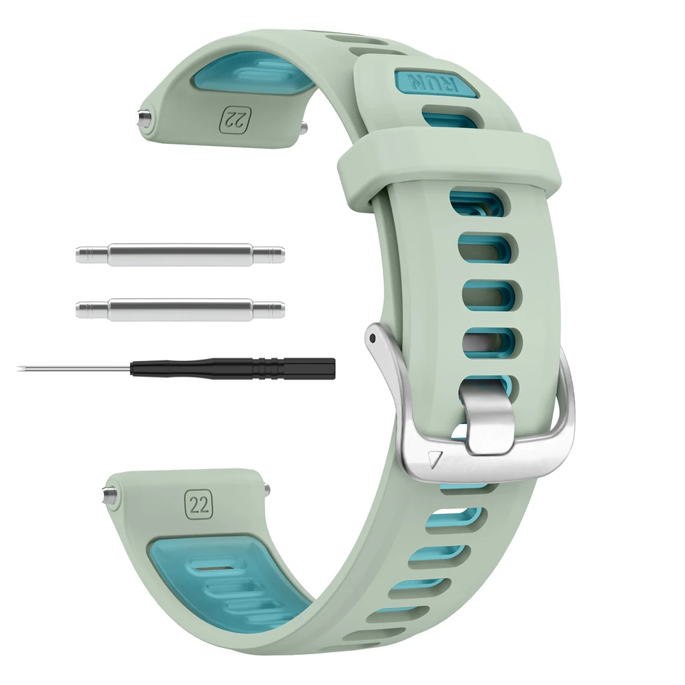 Two-Tone Silicone Sports Wristband Bracelet Accessories