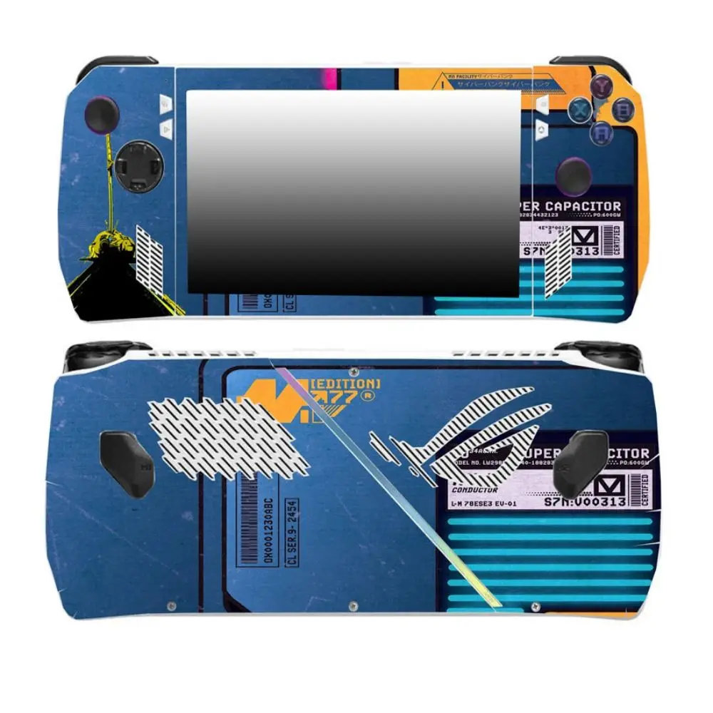 For ASUS ROG Ally Sticker Vinyl Decal Anti Fingerprint Scratch Resistant Handheld Console Skin Game Accessories Protective Film