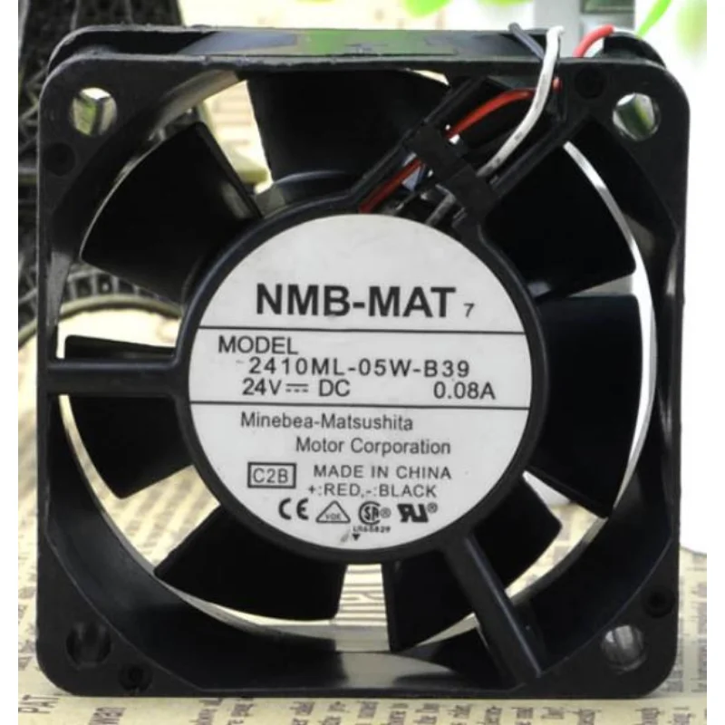 

New CPU Fan for NMB 2410ML-05W-B39 24V 0.08A FAN with Detection Alarm Function Cooling Fan 60*60 * 25MM