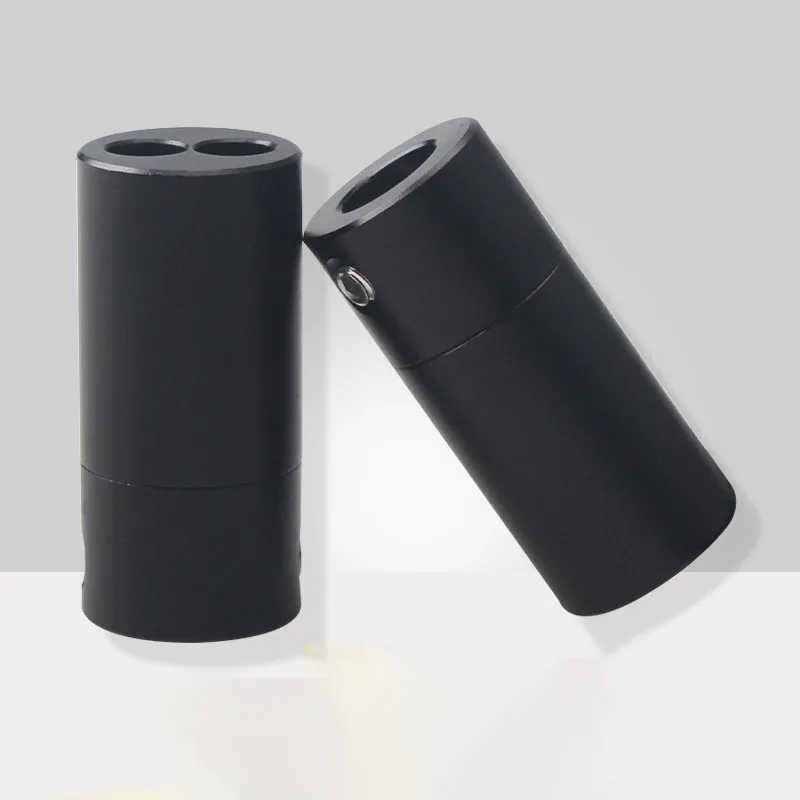 1 Pz Hifi Audio Altoparlante In Lega Di Alluminio Banana Rca Plug Cable Splitter Y Pant Boot Speaker Line Splitter Adapter Sleeve