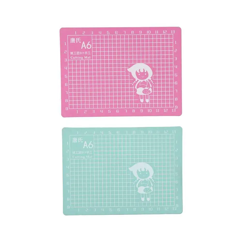 수제 미니 작업대 DIY 공예 바느질 수리 도구 패치워크 매트 조각판 종이 커팅 보드 A6 그리드형 커팅 매트