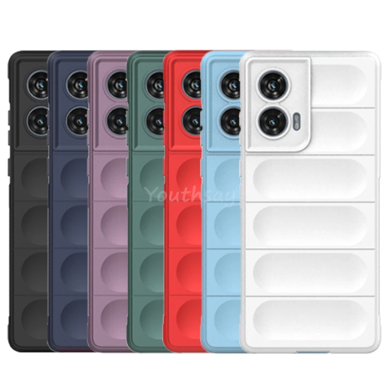 COMAKU Cover Armor per Motorola Moto Edge 30 Neo/Edge 30 Lite, Custodia TPU+PC Antiurto con Scorrevole Cover Anello Supporto - Blu