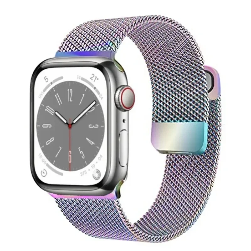 Milanese Loop Magnetic Metal Watch Strap - Elegant Design for Versatile Compatibility
