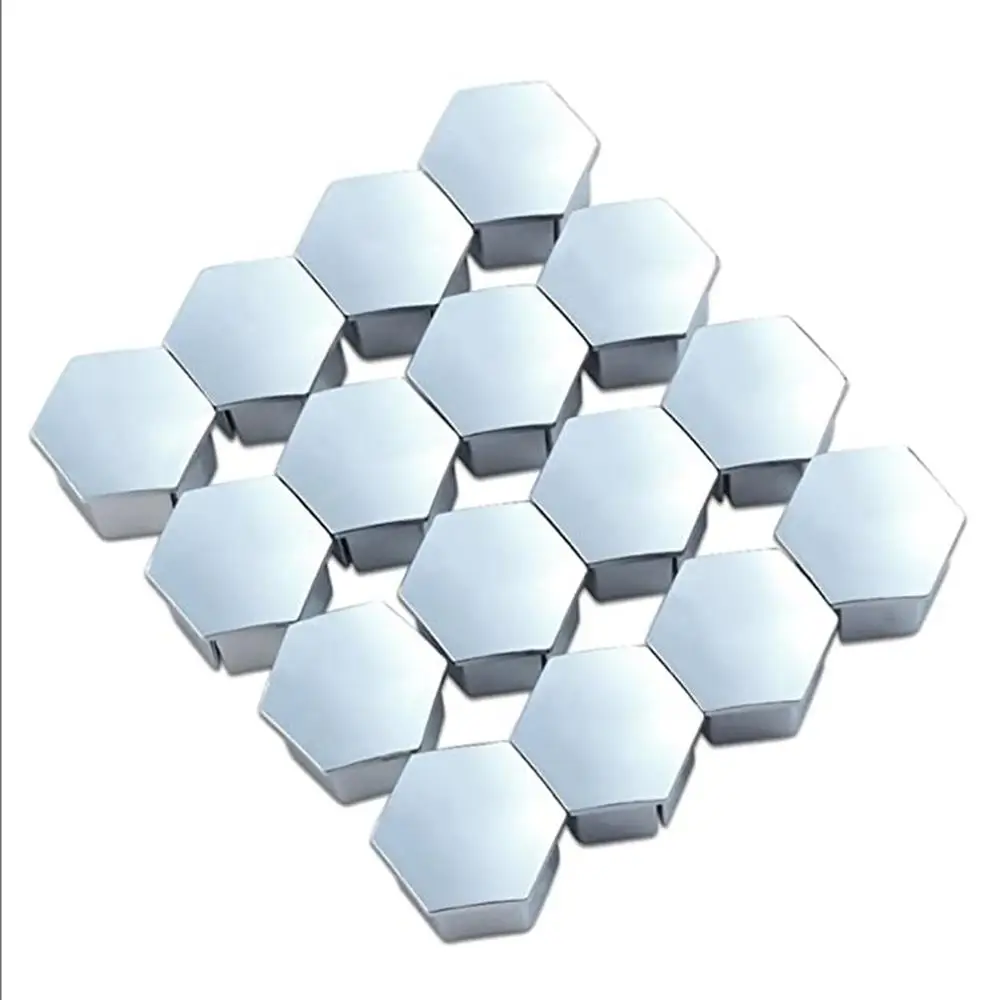 

16 Pcs 19mm Tire Screw Cap Metric Hex Bolt Cap For Peugeot 307 308 408 206 207 Wheel Nut Rim Cover Decor
