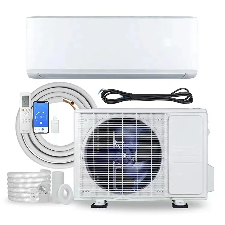 DCInverterHeatPumpACWallMountedDuctlessAirConditionerSystem
