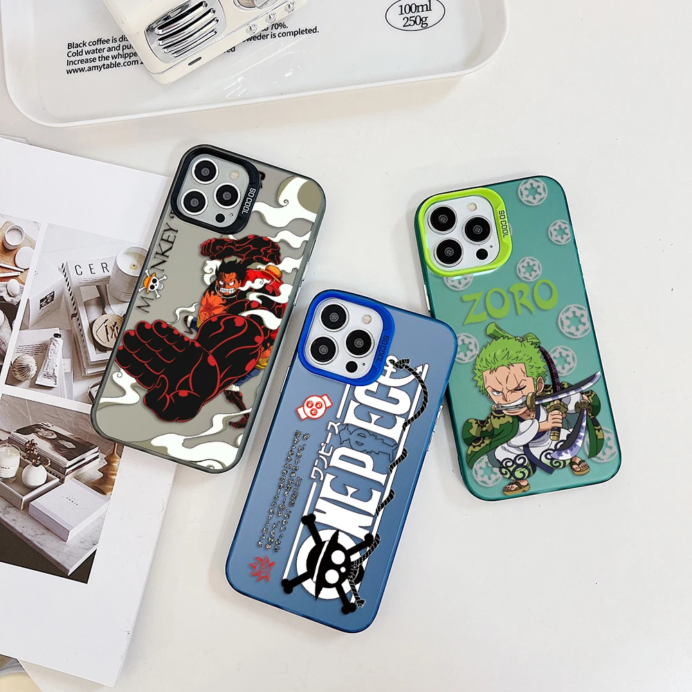 

One Pieces Luffy Chopper Phone Case for Infinix Hot 8 9 10 12 20 30 30i Play Smart 5 6 7 Plus TECNO Spark 10 6 Go Hard PC Cover