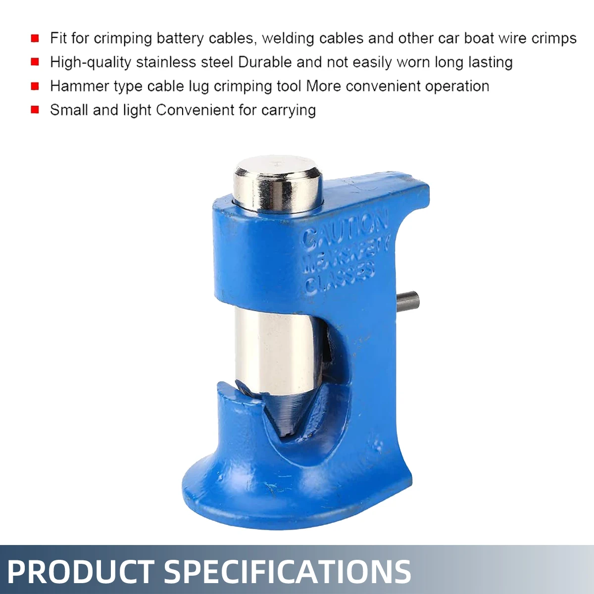 أداة تجعيد طرف البطارية، كماشة التثبيت، أداة تجعيد...