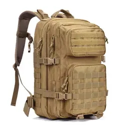Tactical 45L Heavy - Duty Molle Backpack for Outdoor Adventures and Everyday Use (YELLOW)