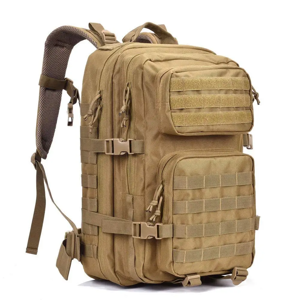 תיקי טקטיות בנפח 45 ליטר Molle Assault Pack 3 Day Bug Out Bag לטיולים, טרקים, כושר, מחנאות, עבודה יומית