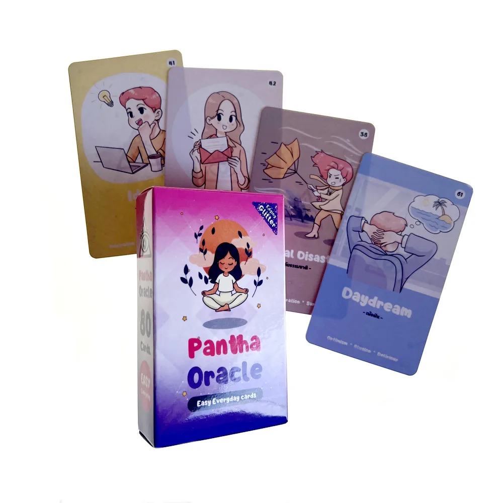Pantha Oracle cards Guidebook Card Game Tarot Deck with PDF New Beginner Divination Oracle Party Game Occult 2