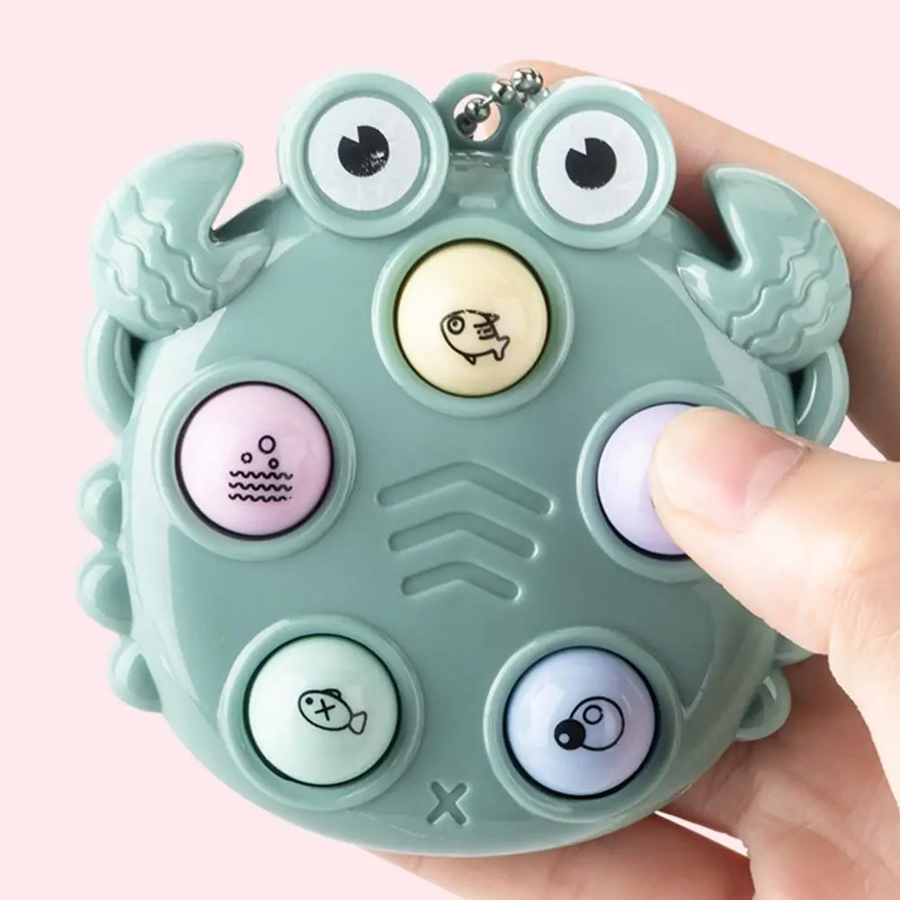 

NEW Kawaii Fidget Toys Keychain Simple Dimple Fidget Board Portable Antistress Decompression Toys for Children