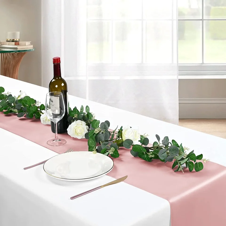 Decor Essentials Rotolo di materiale in organza con neve, 29
