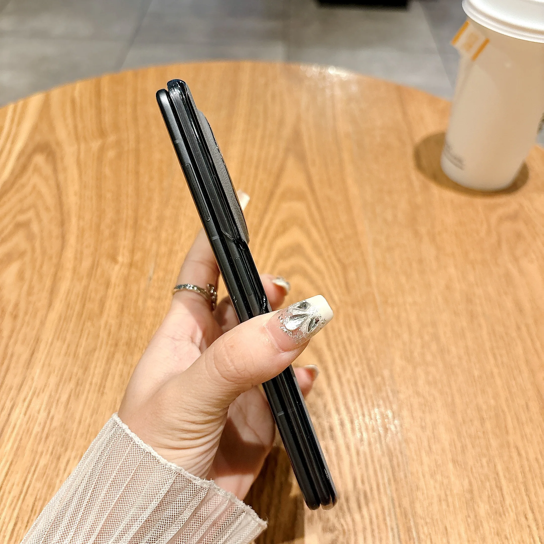 Fashion Leather Carbon Protective Shell Back Cover