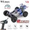 WLtoys 144011-V8（144001 Upgraded) 2.4G RC Car 65KM/H 550 Motor 4WD High Speed Off-Road Drift RC Toys For Kids And Adults Gift 1