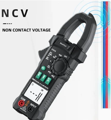 

Mastfuyi FY219 Universal AC DC Current Digital Clamp Meters High Precision Multimeter True RMS Auto Range VFC Capacitance NVC