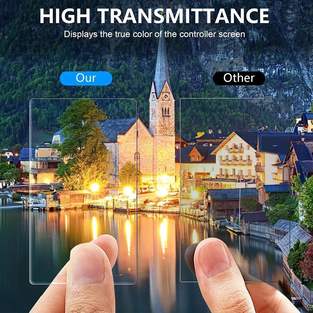 Premium Tempered Glass Screen & Lens Protector - 9H Hardness, Anti-Scratch, HD Clear, Anti-Fingerprint, Bubble-Free