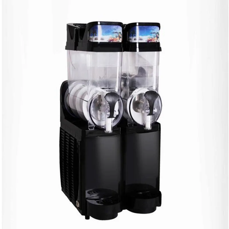 

Commercial ice snow slush machine four cylinder desktop electric snow mud smoothie machines Juice drink machine for sale