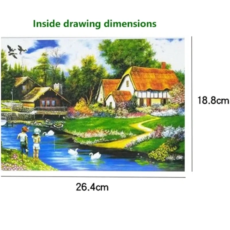Adult 1000pcs Puzzle Go Fishing High Difficulty Decompression Girl Educational Toys Birthday Present Board Games Toy for Gifts 2