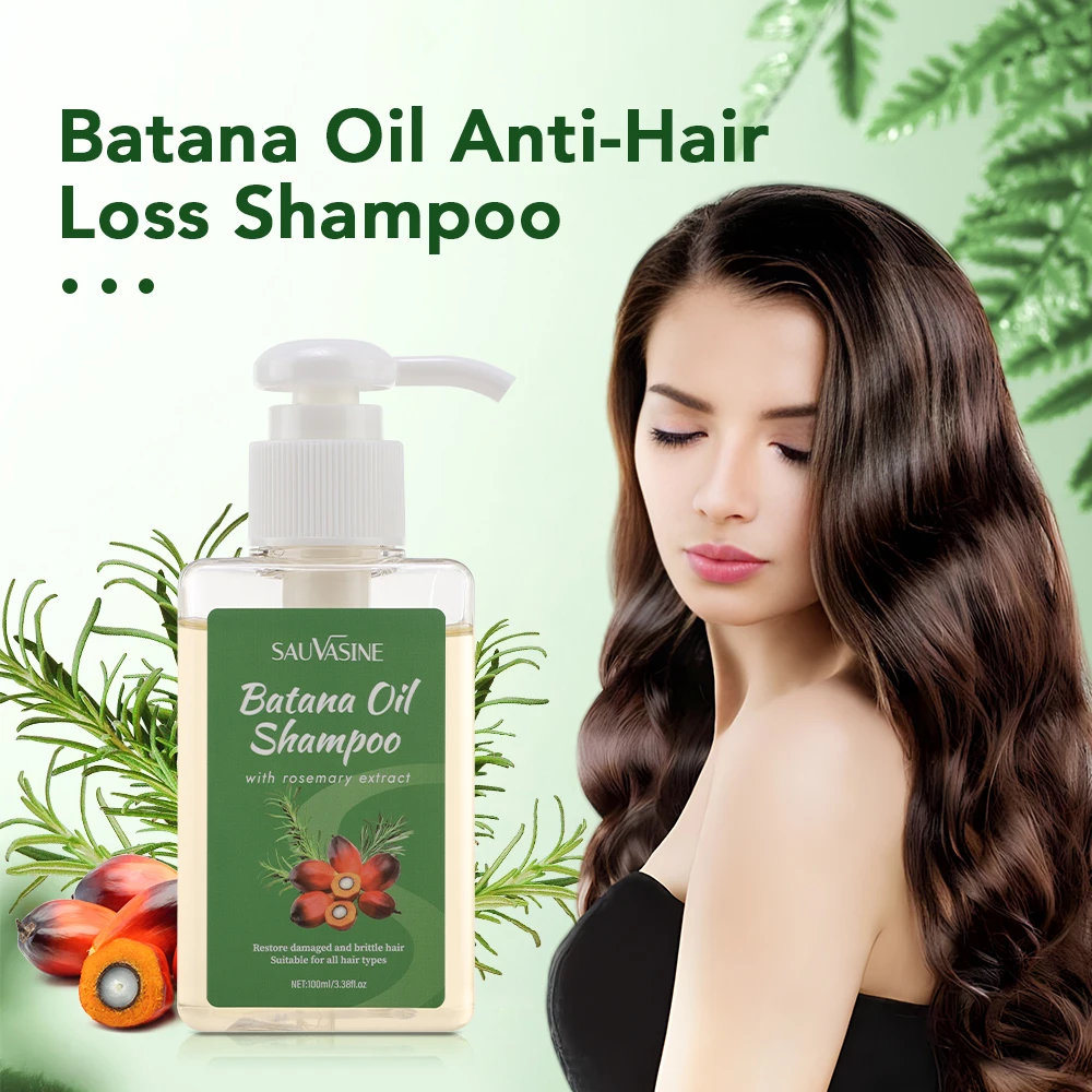 Natural Hair Growth Shampoo for Damaged Hair with Rosemary Extract