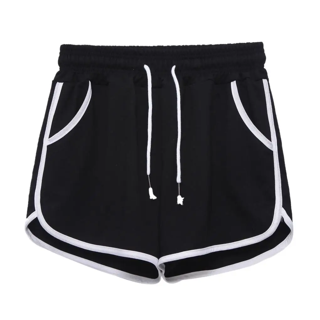 Plus Size 5XL Women's Shorts New Summer Running Loose Ladies Sweatshorts Wide Leg Female Elastic Waist Pantsalone boardshorts