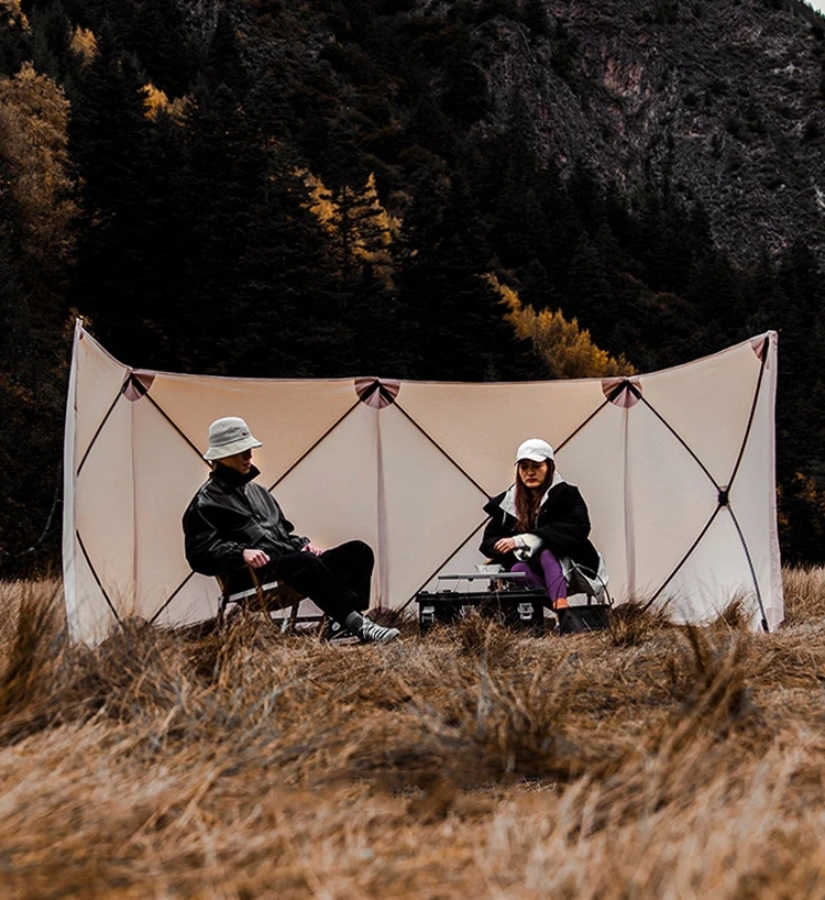 Windscreen Folding Windproof Shield Outdoor Camping Supplies