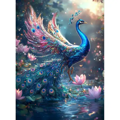 SDOYUNO Diamond Painting Complete Kit Animal Diamond Embroidery Wall Decoration Craft Diy Kits Gift Handmade Crystal 5D Diamond - Image 11